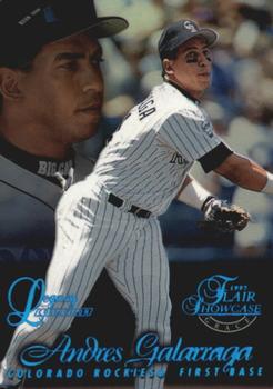 1997 Flair Showcase - Legacy Collection Row 1 (Grace) #114 Andres Galarraga Front
