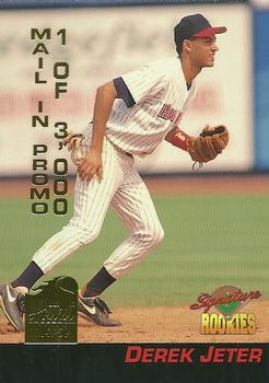 1994 Signature Rookies - Hottest Prospects Mail-In Promos #S4 Derek Jeter Front