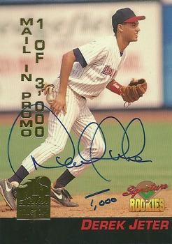 1994 Signature Rookies - Hottest Prospects Mail-In Promos Signatures #S4 Derek Jeter Front