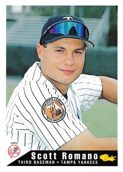 1994 Classic Best Tampa Yankees #21 Scott Romano Front