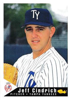 1994 Classic Best Tampa Yankees #4 Jeff Cindrich Front