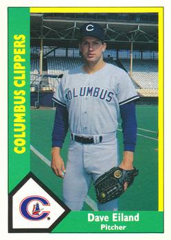 1990 CMC Columbus Clippers #2 Dave Eiland Front