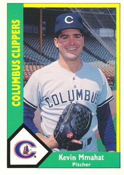1990 CMC Columbus Clippers #5 Kevin Mmahat Front