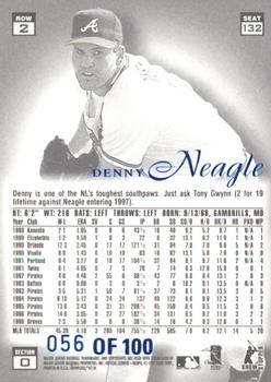 1997 Flair Showcase - Legacy Collection Row 2 (Style) #132 Denny Neagle Back