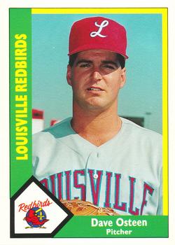 1990 CMC Louisville Redbirds #7 Dave Osteen Front