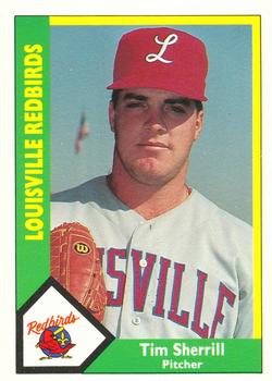 1990 CMC Louisville Redbirds #22 Tim Sherrill Front