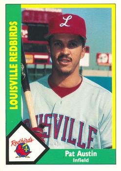 1990 CMC Louisville Redbirds #23 Pat Austin Front