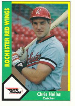 1990 CMC Rochester Red Wings #14 Chris Hoiles Front