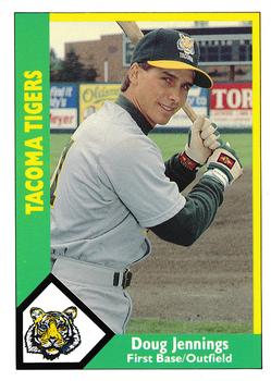 1990 CMC Tacoma Tigers #18 Doug Jennings Front