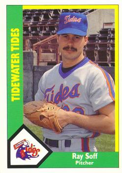 1990 CMC Tidewater Tides #10 Ray Soff Front