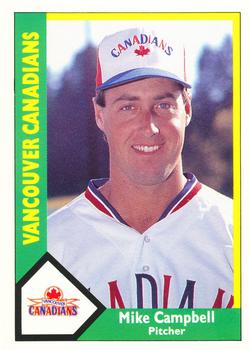 1990 CMC Vancouver Canadians #7a Mike Campbell Front