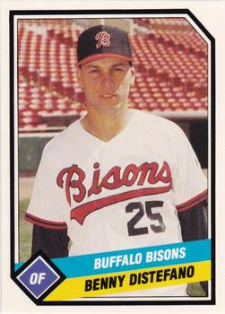 1989 CMC Buffalo Bisons #11 Benny Distefano  Front