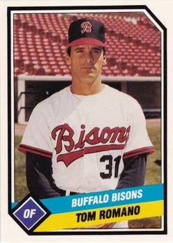 1989 CMC Buffalo Bisons #21 Tom Romano  Front