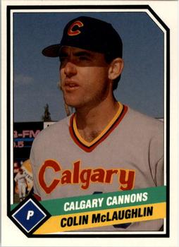 1989 CMC Calgary Cannons #3 Colin McLaughlin  Front