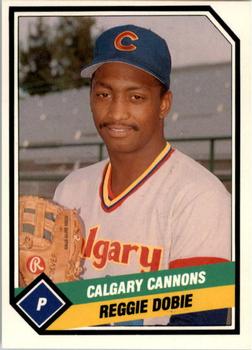 1989 CMC Calgary Cannons #5 Reggie Dobie  Front