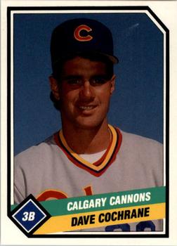 1989 CMC Calgary Cannons #14 Dave Cochrane  Front