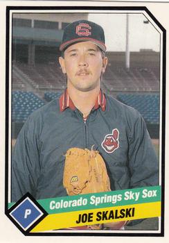 1989 CMC Colorado Springs Sky Sox #9 Joe Skalski  Front