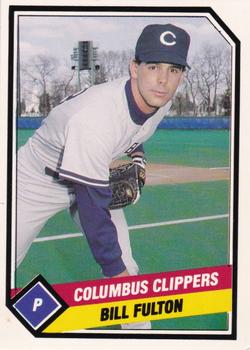 1989 CMC Columbus Clippers #1 Bill Fulton  Front