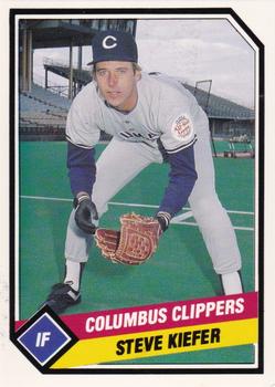 1989 CMC Columbus Clippers #15 Steve Kiefer  Front