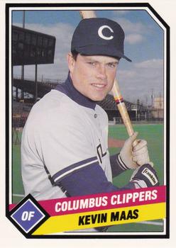 1989 CMC Columbus Clippers #17 Kevin Maas  Front