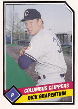 1989 CMC Columbus Clippers #23 Dick Grapenthin  Front