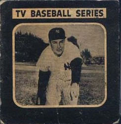 1950 Drake's TV Baseball Series (D358) #27 Joe Page Front