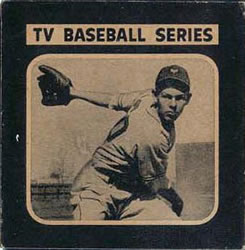 1950 Drake's TV Baseball Series (D358) #2 Clint Hartung Front