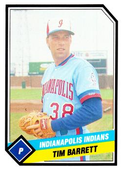 1989 CMC Indianapolis Indians #1 Tim Barrett  Front