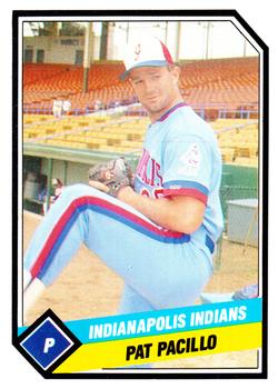 1989 CMC Indianapolis Indians #4 Pat Pacillo  Front