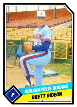 1989 CMC Indianapolis Indians #5 Brett Gideon  Front