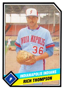 1989 CMC Indianapolis Indians #10 Rich Thompson  Front