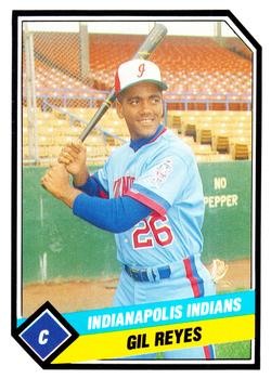 1989 CMC Indianapolis Indians #11 Gil Reyes  Front