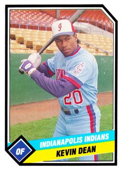 1989 CMC Indianapolis Indians #21 Kevin Dean  Front