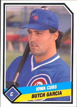 1989 CMC Iowa Cubs #11 Butch Garcia  Front