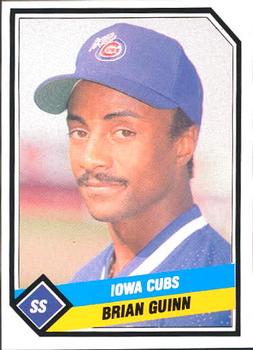 1989 CMC Iowa Cubs #16 Brian Guinn  Front
