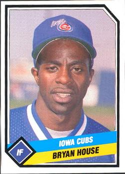 1989 CMC Iowa Cubs #17 Bryan House  Front