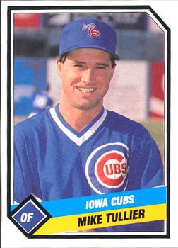 1989 CMC Iowa Cubs #23 Mike Tullier  Front