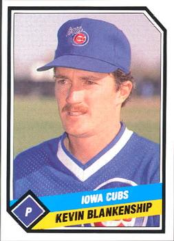 1989 CMC Iowa Cubs #7 Kevin Blankenship  Front