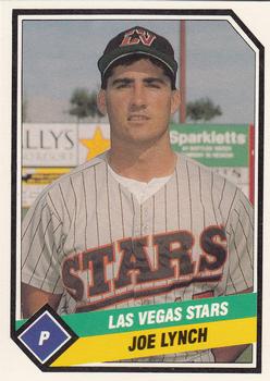 1989 CMC Las Vegas Stars #3 Joe Lynch  Front