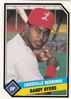 1989 CMC Louisville Redbirds #23 Randy Byers Front