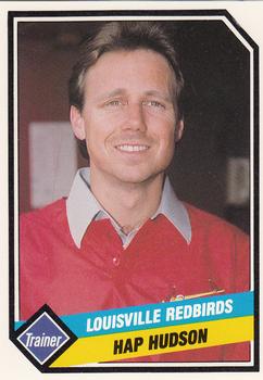 1989 CMC Louisville Redbirds #5 Hap Hudson Front