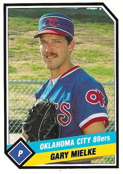 1989 CMC Oklahoma City 89ers #6 Gary Mielke  Front