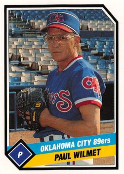 1989 CMC Oklahoma City 89ers #9 Paul Wilmet  Front