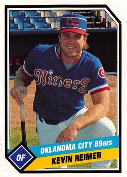 1989 CMC Oklahoma City 89ers #19 Kevin Reimer  Front