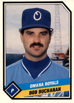 1989 CMC Omaha Royals #1 Bob Buchanan  Front