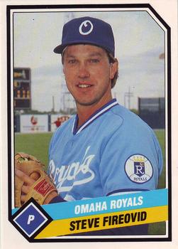 1989 CMC Omaha Royals #3 Steve Fireovid  Front