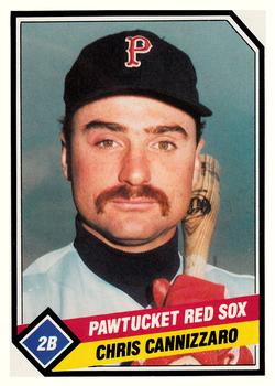 1989 CMC Pawtucket Red Sox #11 Chris Cannizzaro  Front