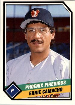 1989 CMC Phoenix Firebirds #6 Ernie Camacho  Front