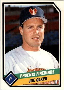 1989 CMC Phoenix Firebirds #8 Joe Olker  Front