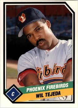1989 CMC Phoenix Firebirds #12 Wil Tejada Front
